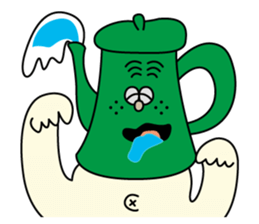 "Pokkori Mountainkun" and friends sticker #96722