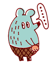 Choco rabbits sticker #96807