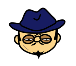 Mischievous boss sticker #96836