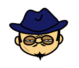 Mischievous boss sticker #96836