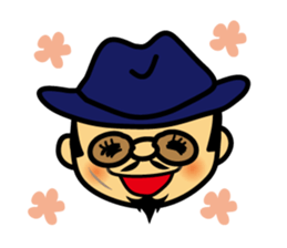 Mischievous boss sticker #96837