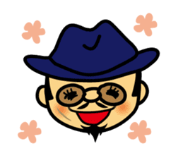 Mischievous boss sticker #96837