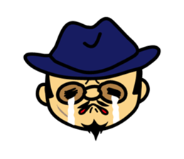 Mischievous boss sticker #96838