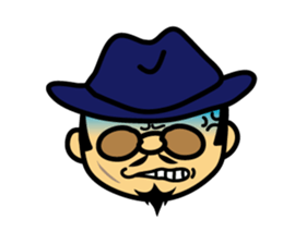 Mischievous boss sticker #96839