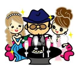 Mischievous boss sticker #96846