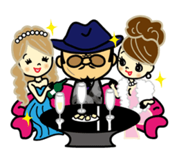 Mischievous boss sticker #96846