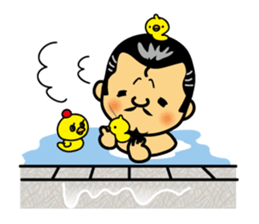 Mischievous boss sticker #96858