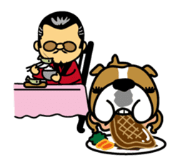 Mischievous boss sticker #96860