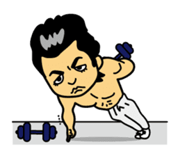 Mischievous boss sticker #96867