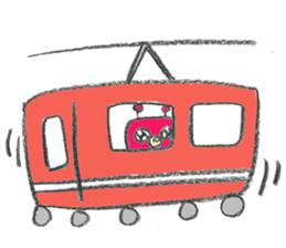 Day-to-day stamp of robot radon sticker #96894