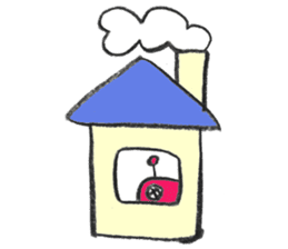 Day-to-day stamp of robot radon sticker #96904