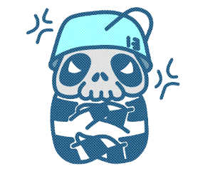 skullbusket sticker #96968