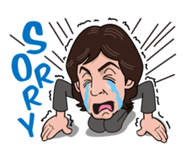 Paul McCartney sticker #97038