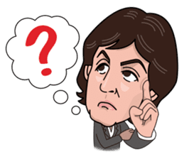 Paul McCartney sticker #97039