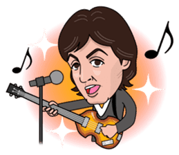 Paul McCartney sticker #97042