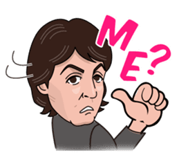 Paul McCartney sticker #97045