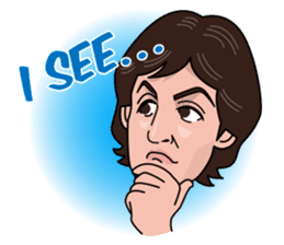 Paul McCartney sticker #97048