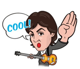Paul McCartney sticker #97054