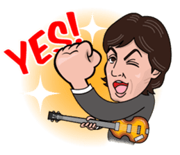 Paul McCartney sticker #97057