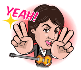 Paul McCartney sticker #97058