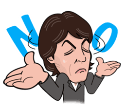 Paul McCartney sticker #97061
