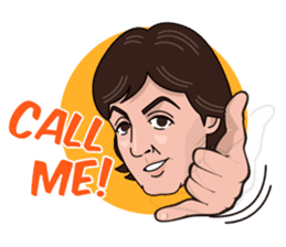 Paul McCartney sticker #97064