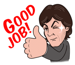 Paul McCartney sticker #97067