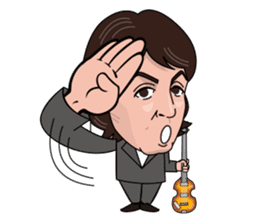 Paul McCartney sticker #97068