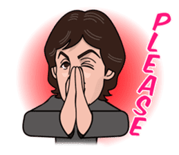 Paul McCartney sticker #97070