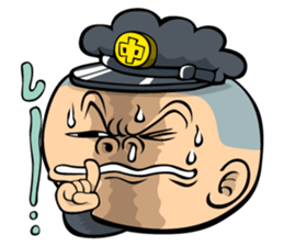 Face junior high student Yamada sticker #97110