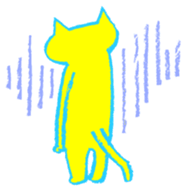 FUNNY CAT TORO sticker #97797