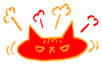 FUNNY CAT TORO sticker #97801