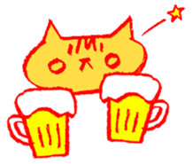 FUNNY CAT TORO sticker #97821