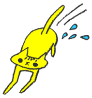 FUNNY CAT TORO sticker #97826