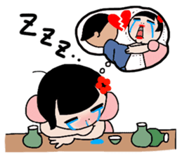KOKESHI MARIE sticker #98073