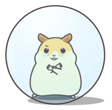 My lovely Hamster sticker #98599