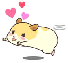 My lovely Hamster sticker #98624