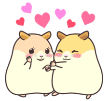 My lovely Hamster sticker #98627