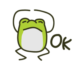 Keko the frog sticker #98679