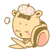 Dongurisu (Acorn Squirrel) sticker #98729