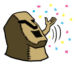 Moai-kun sticker #98800