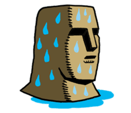 Moai-kun sticker #98824