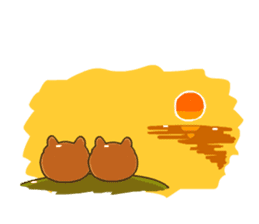 Pomeranian Fluff Ball sticker #98979