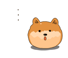 Pomeranian Fluff Ball sticker #98992