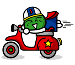 Always smile "Sudachikun" sticker #99256