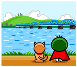 Always smile "Sudachikun" sticker #99275