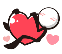 Stylish! Bouningen (Stick-man) sticker #99318