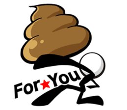 Stylish! Bouningen (Stick-man) sticker #99330