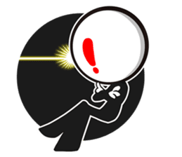 Stylish! Bouningen (Stick-man) sticker #99347