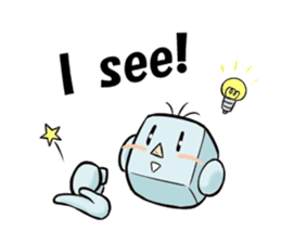 Leading daily talking-'Mr. Yoshi'-(eng) sticker #99797